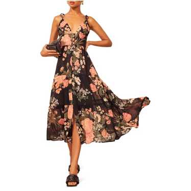 Reformation Jaden Floral Tiered Dress 10 - image 1