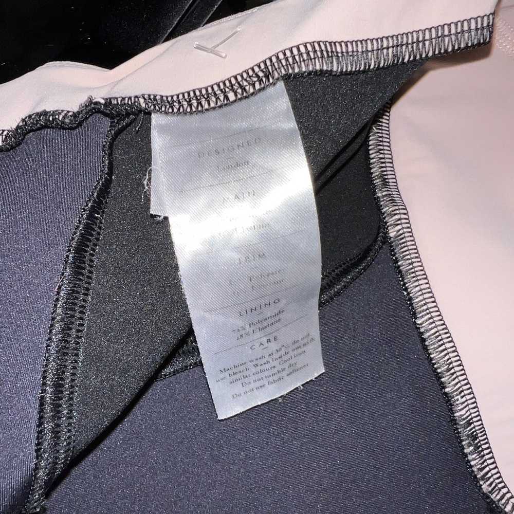 Vaara Cori Black Paneled sculpt unitard bodysuit … - image 10