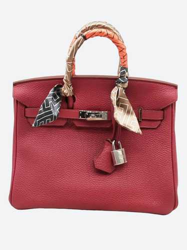 Hermes Hermes Rubis Red Togo Birkin 25