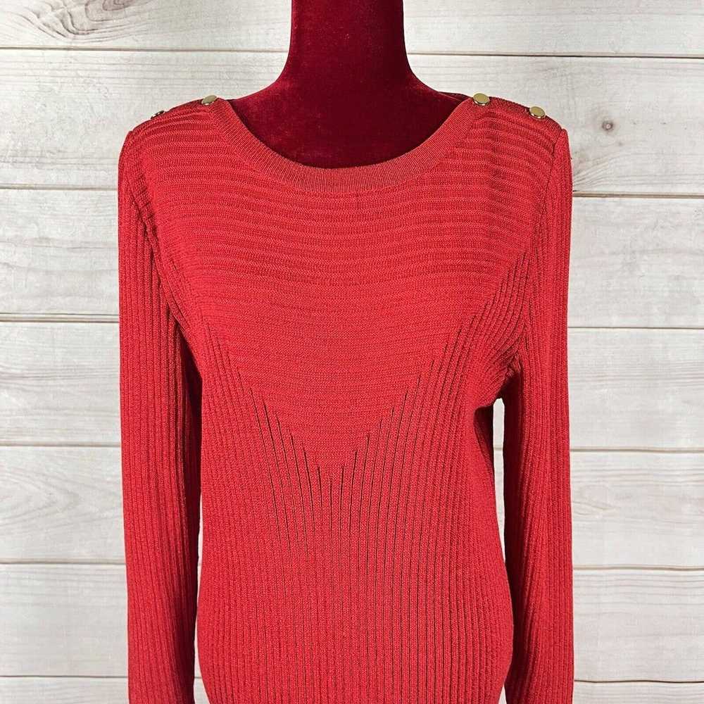 YSL Yves Saint Laurent Variation Knit Sweater Dre… - image 7