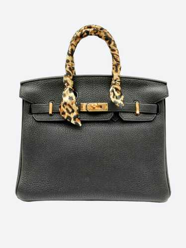 Hermes Hermes Black Noir Togo Birkin 25