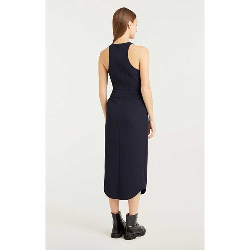 NWOT Cinq A Sept Erica twisted navy midi dress si… - image 4
