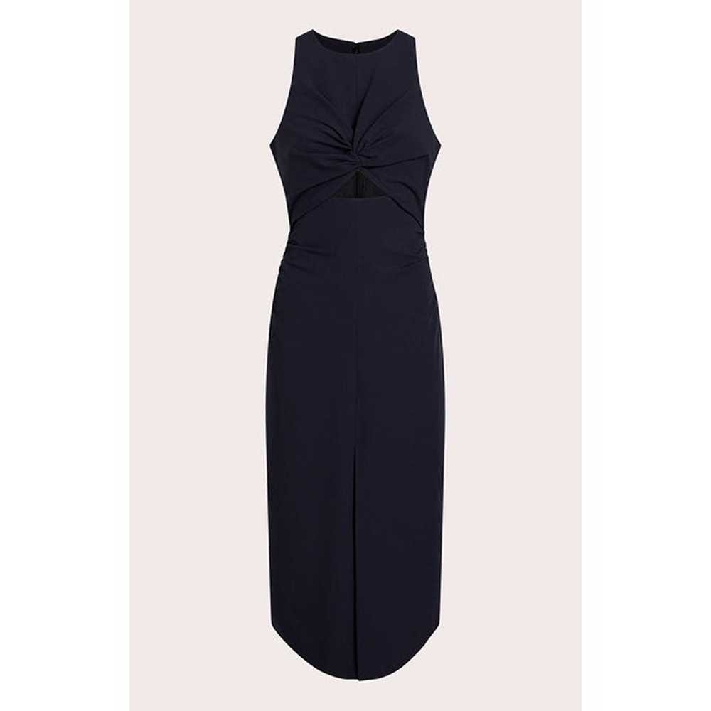 NWOT Cinq A Sept Erica twisted navy midi dress si… - image 6
