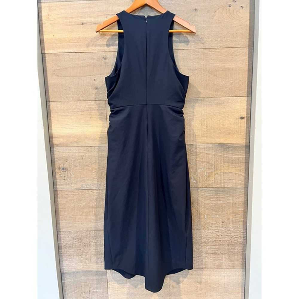 NWOT Cinq A Sept Erica twisted navy midi dress si… - image 7