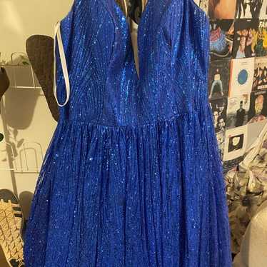 Royal Blue Prom Dress - image 1