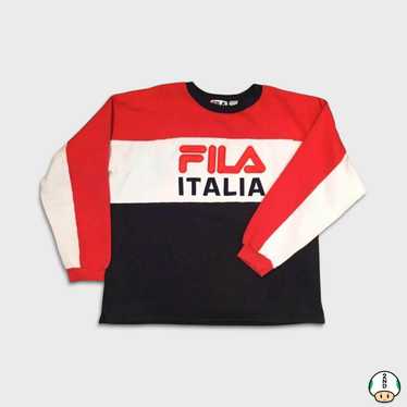 Fila × Streetwear × Vintage Vintage 90s Fila Ital… - image 1