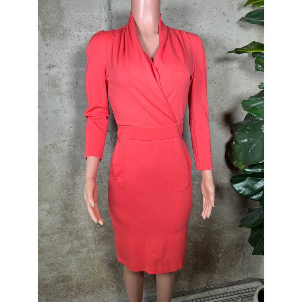 Armani Collezioni ITALY Stunning Coral  Jersey Dr… - image 2