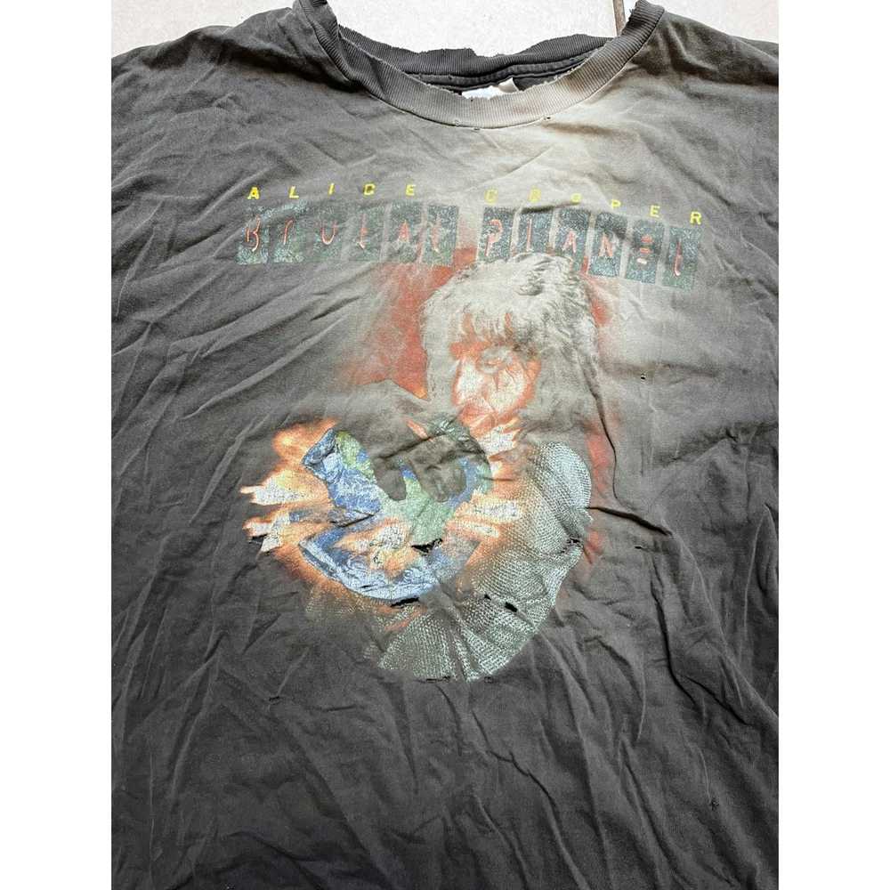 Hanes Alice Cooper Brutal Planet concert t-shirt … - image 3