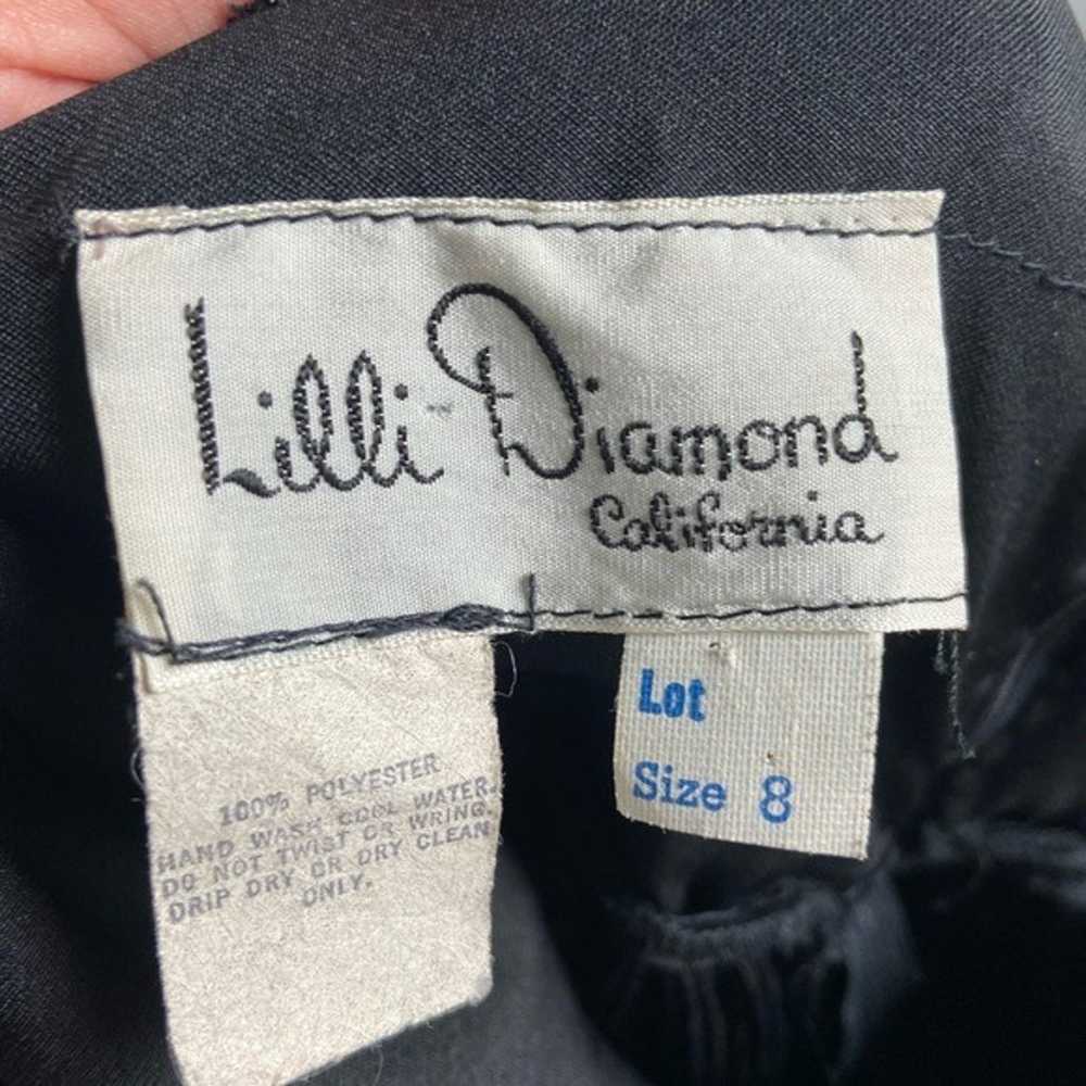 VINTAGE Lilli Diamond black dress - image 8