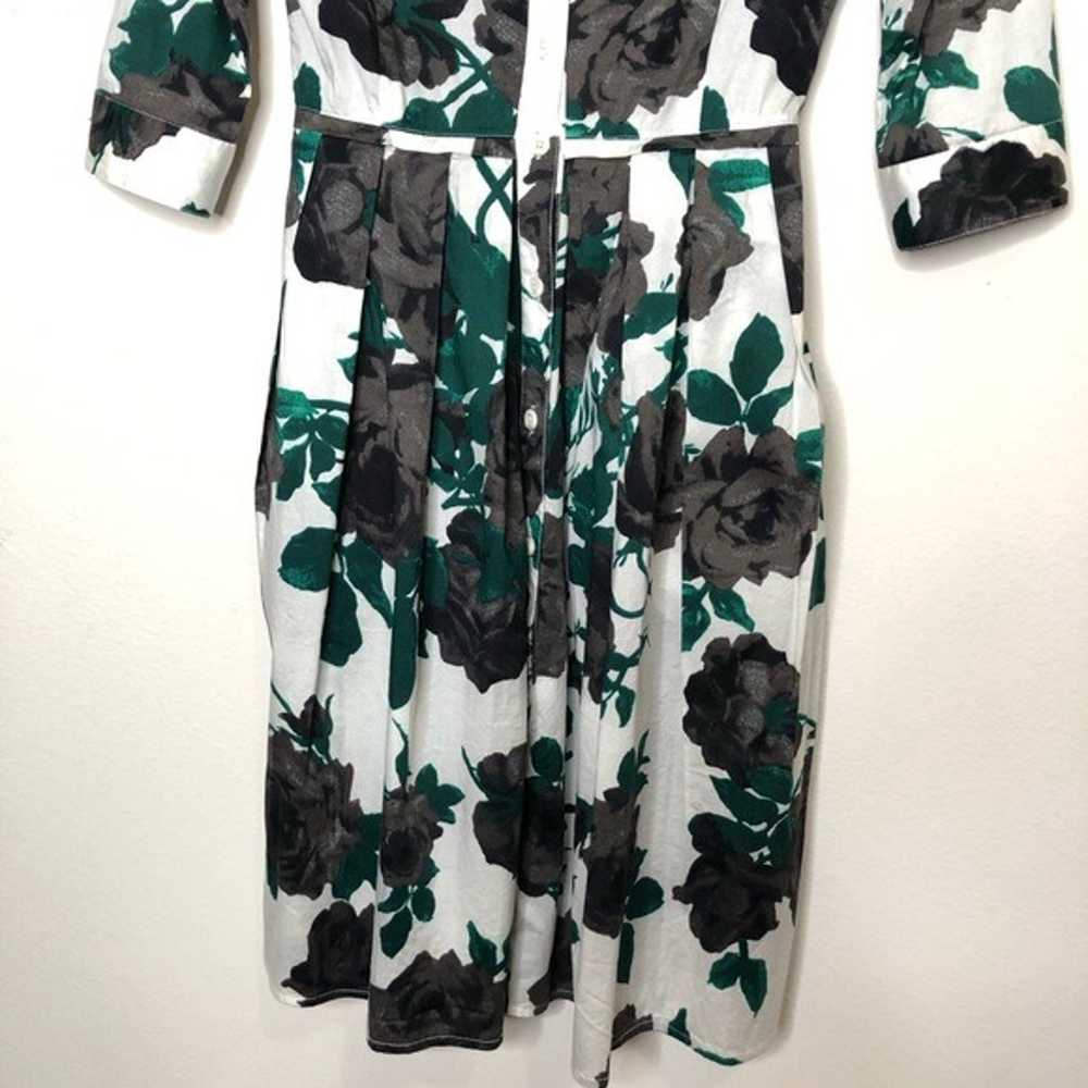 Samantha Sung Audrey Floral Dress Size 0 - image 6