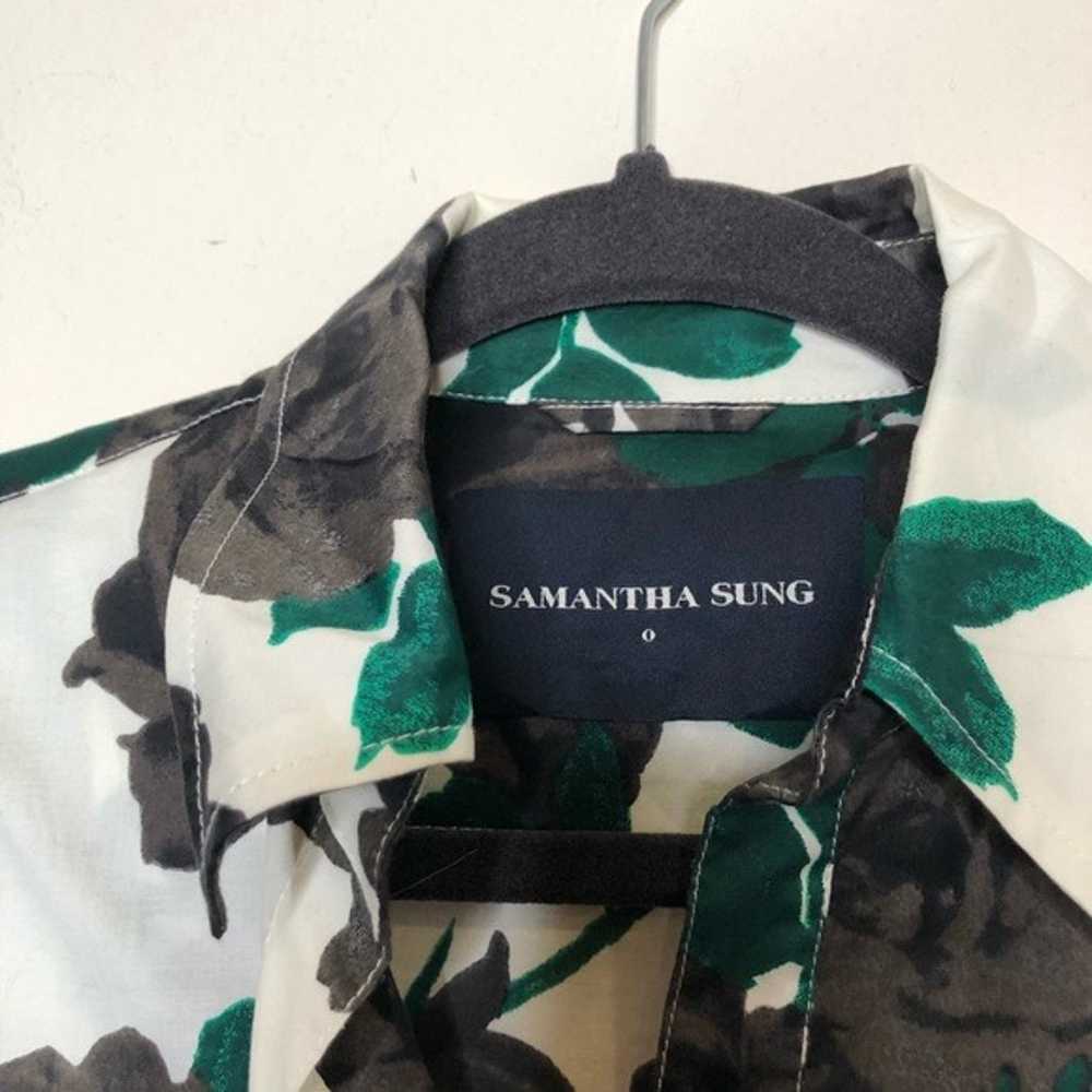 Samantha Sung Audrey Floral Dress Size 0 - image 9