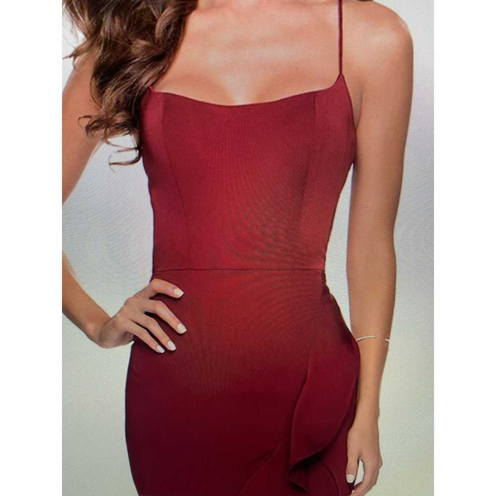 NWOT La Femme 28294 Size 4 in wine - image 2