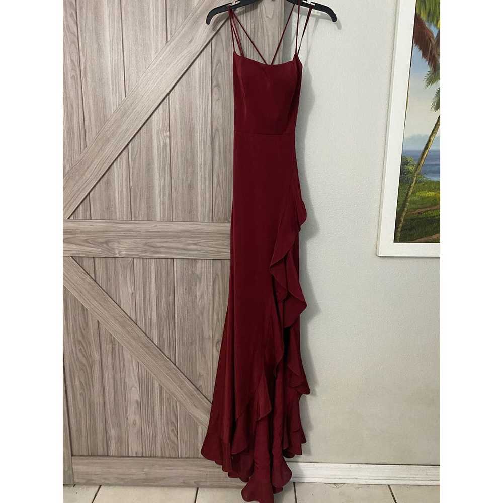 NWOT La Femme 28294 Size 4 in wine - image 4