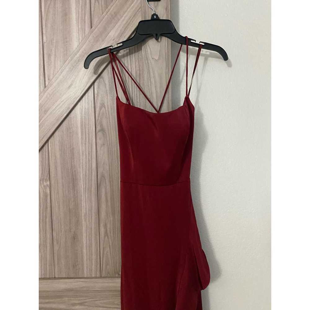 NWOT La Femme 28294 Size 4 in wine - image 5