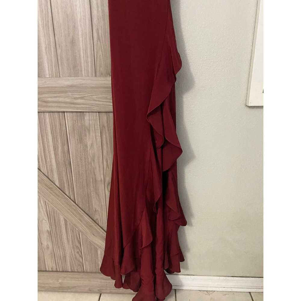 NWOT La Femme 28294 Size 4 in wine - image 6