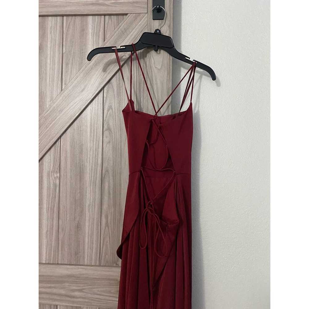 NWOT La Femme 28294 Size 4 in wine - image 7