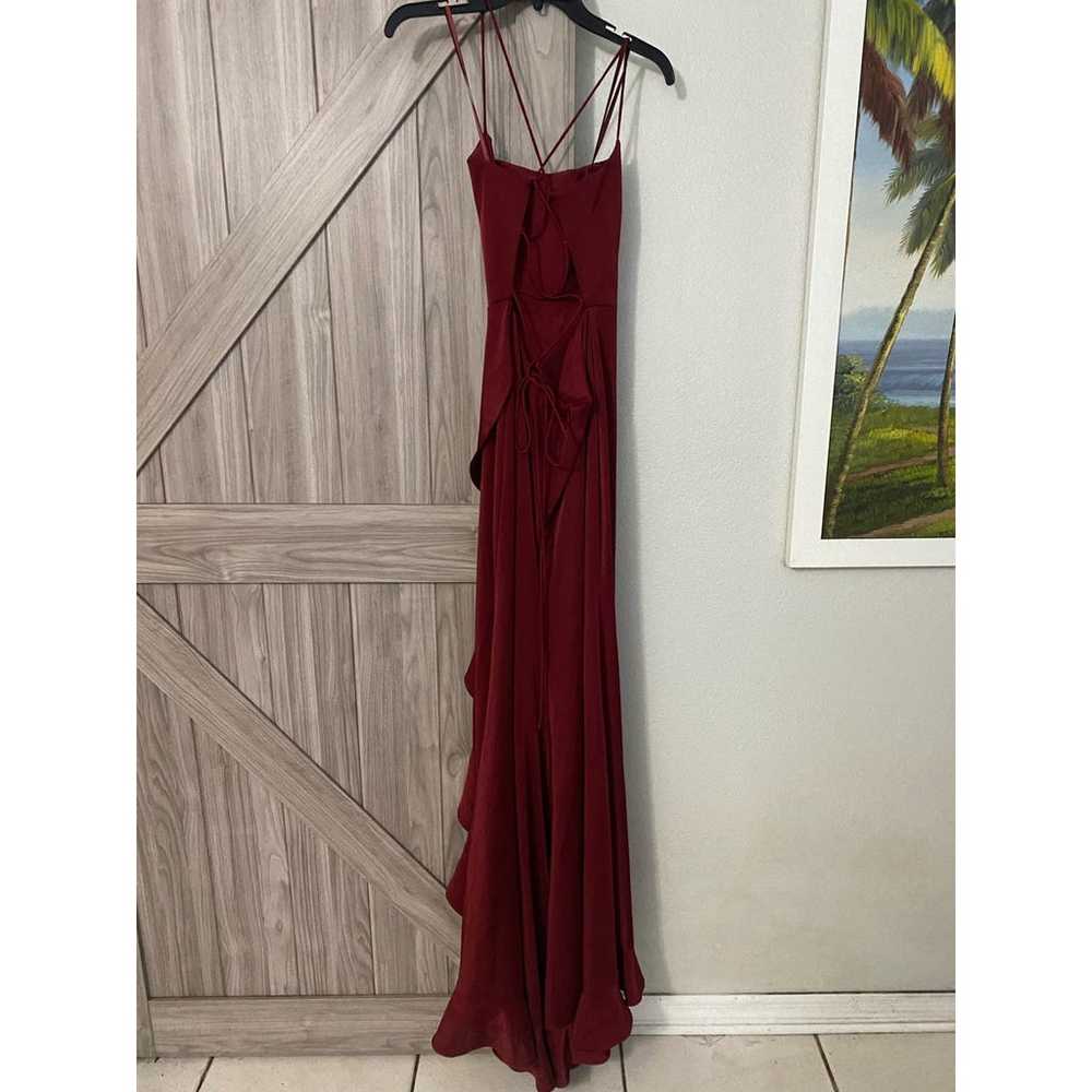 NWOT La Femme 28294 Size 4 in wine - image 9