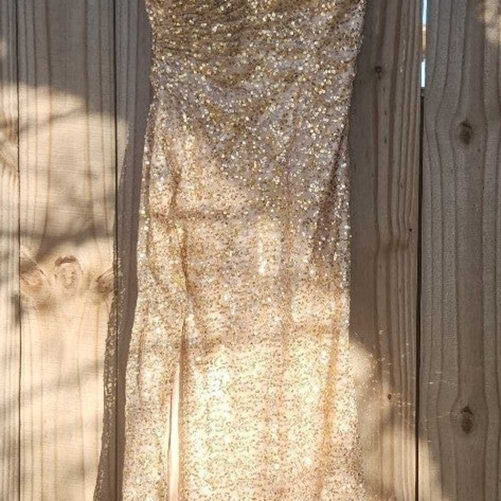 Royal Queen Collection Sequined Gown - image 1