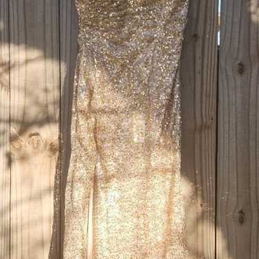 Royal Queen Collection Sequined Gown - image 1