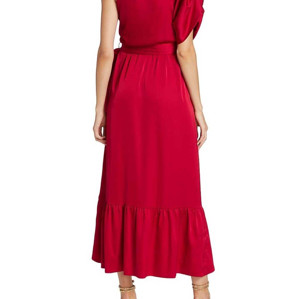 $548 AMUR Topanga Faux Wrap Midi Dress size 6 - image 2