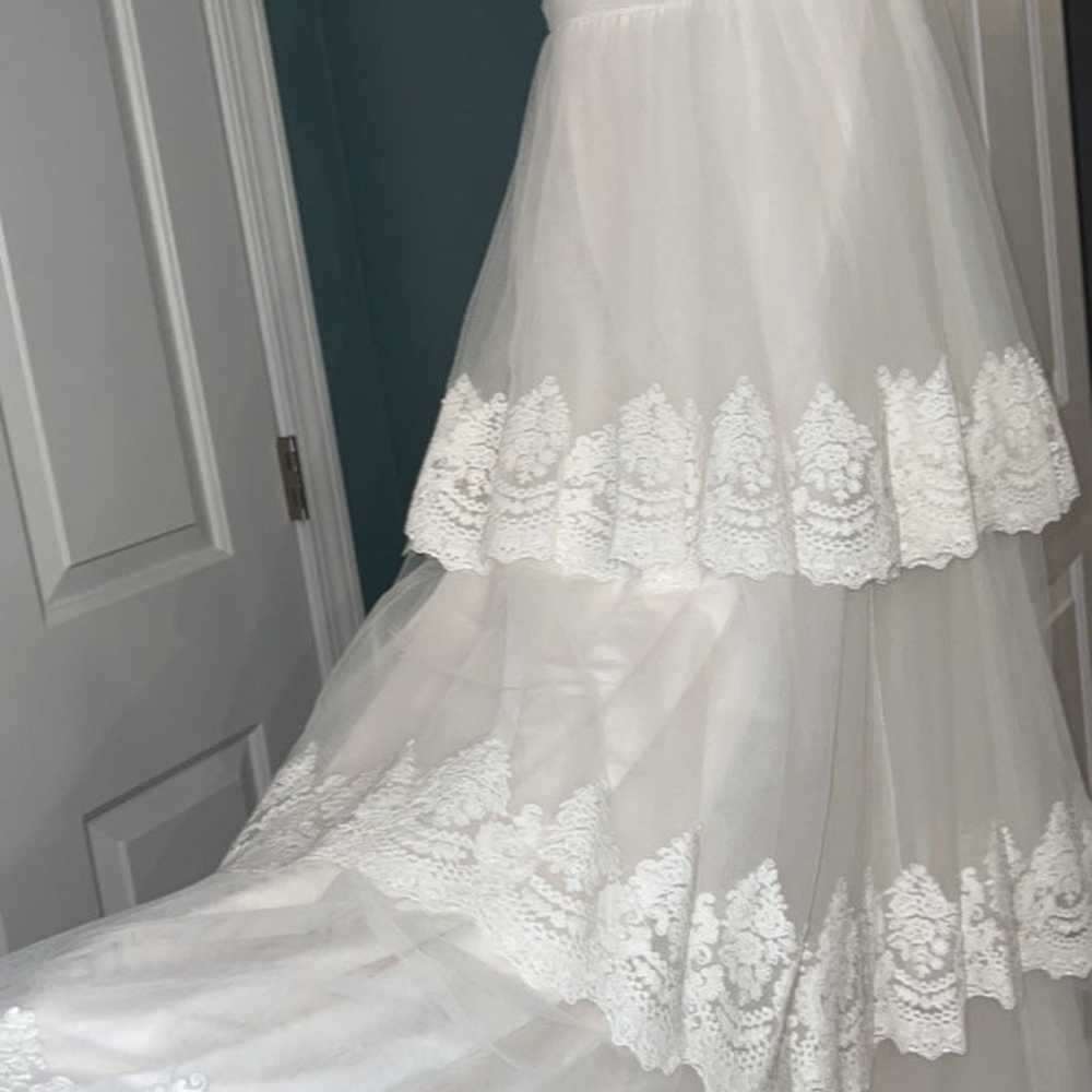 Lillian West Wedding Dress style 6413 size 10 - image 7