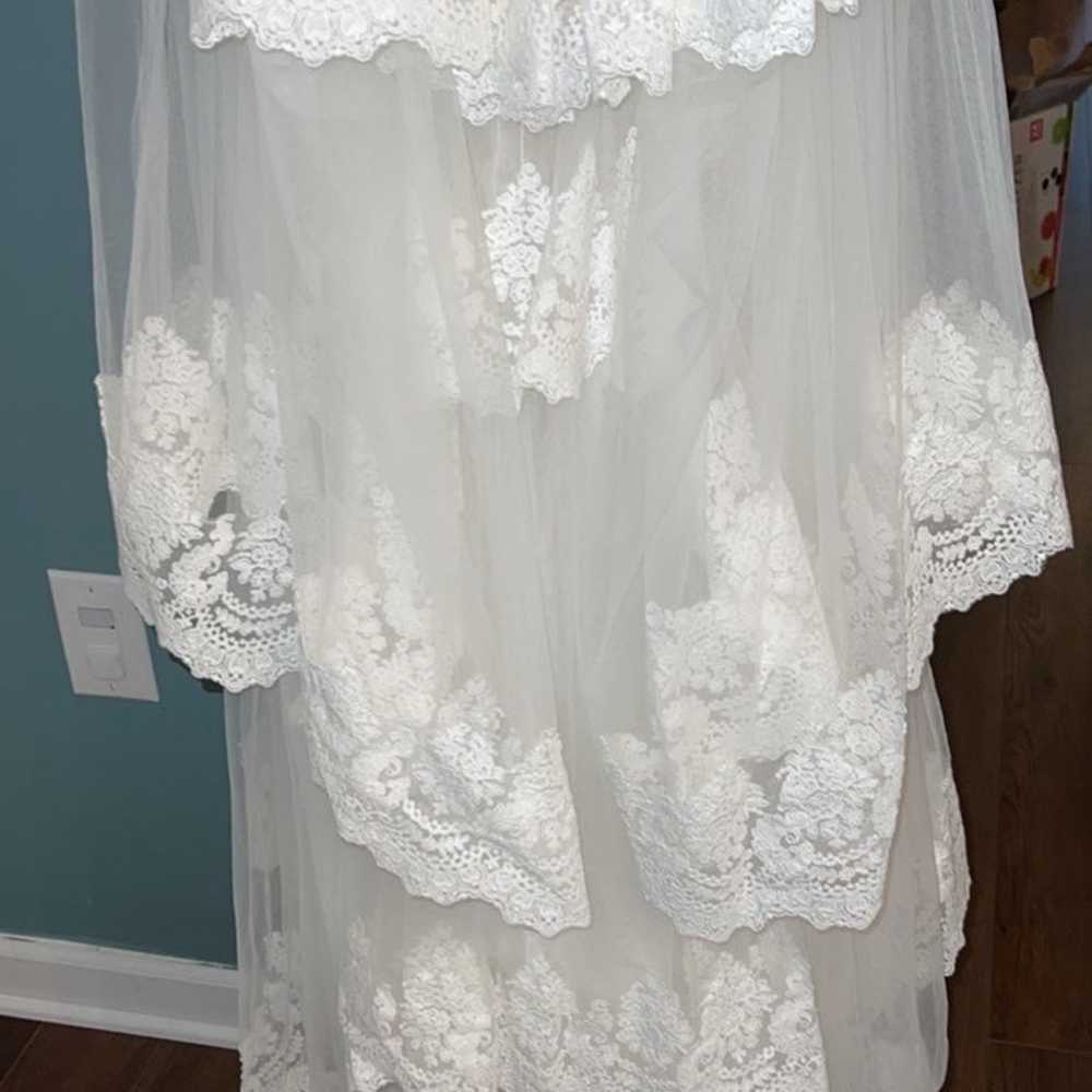 Lillian West Wedding Dress style 6413 size 10 - image 9