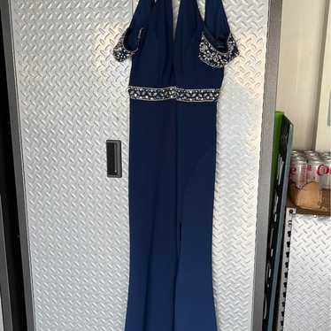 Gorgeous navy blue gown