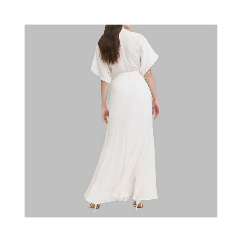 REFORMATION Winslow Wrap Maxi Dress Ivory White B… - image 10