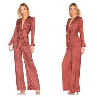 ALEXIS Shona Jumpsuit in Rouge Polo - image 1