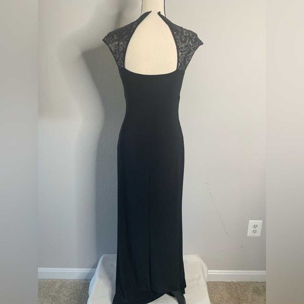 Ralph Lauren Black Sequined Formal Evening Dress - image 10