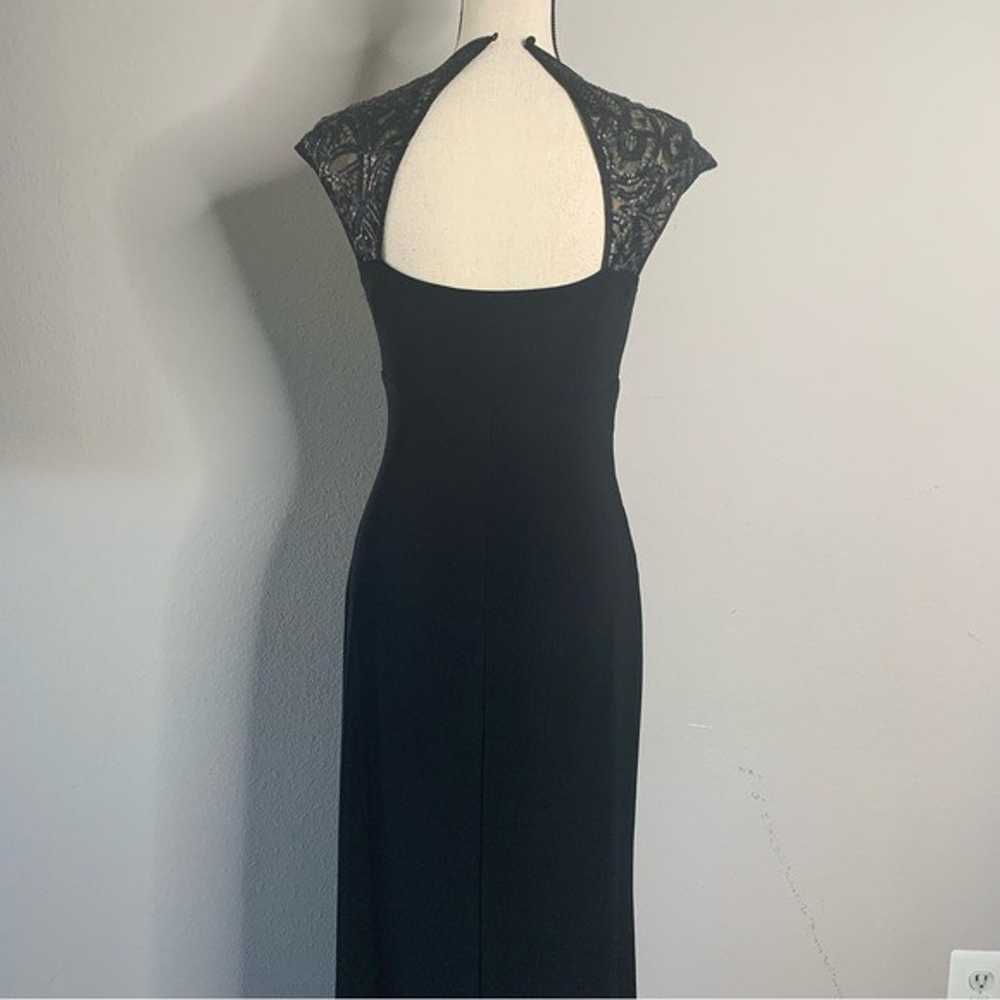 Ralph Lauren Black Sequined Formal Evening Dress - image 12