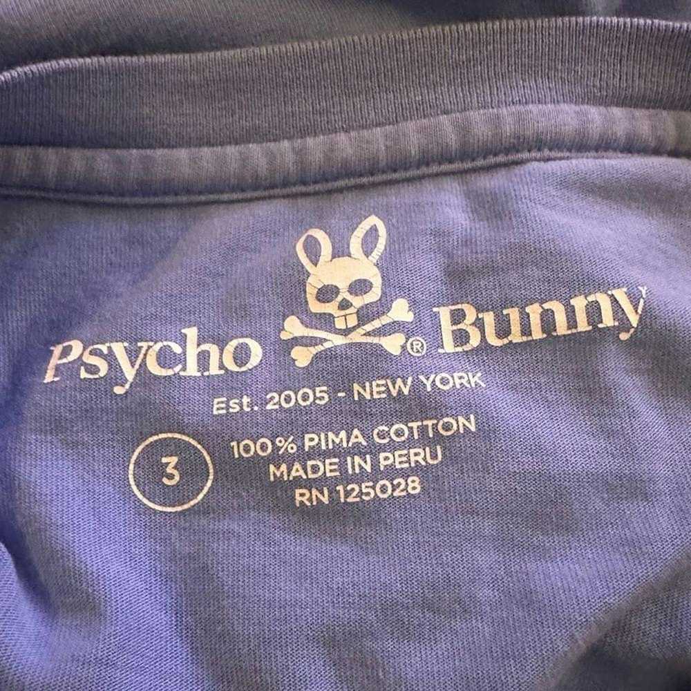 Psycho Bunny Psycho Bunny Men's blue long-sleeved… - image 3