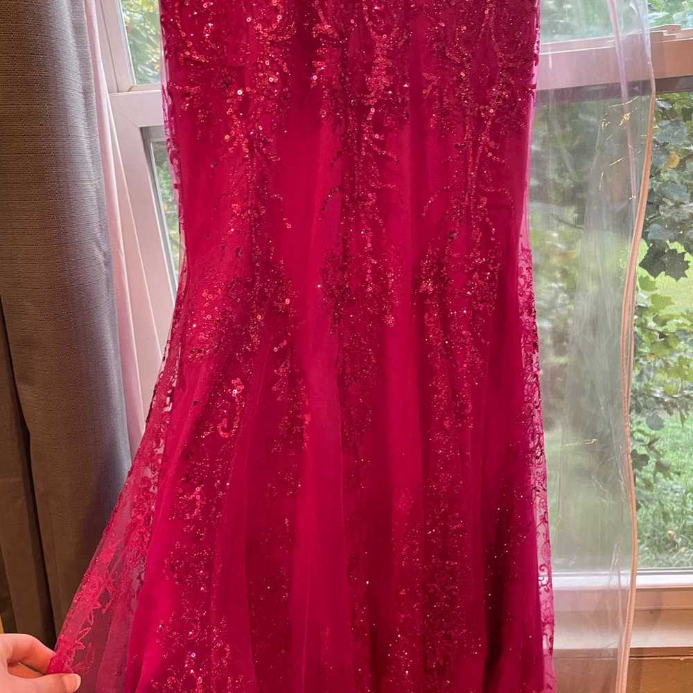 Pink prom dress - image 3