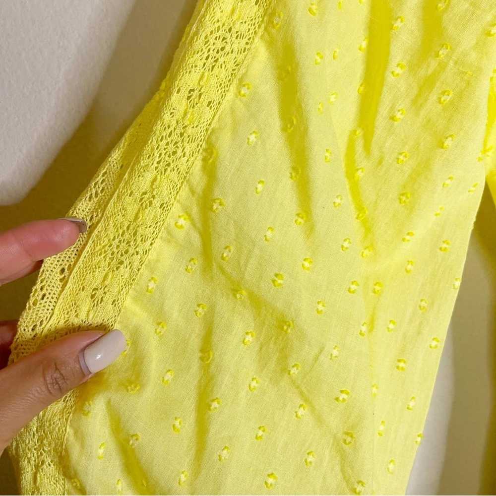 Maia Bergman | Mika Wrap Mini Dress in Lemonade S… - image 7