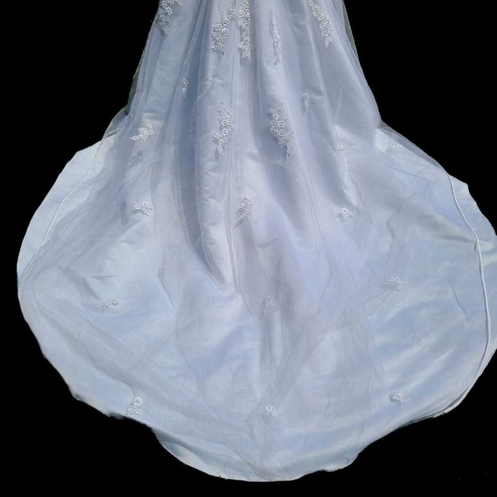 Alfred Angelo Cinderella wedding dress with veil … - image 4