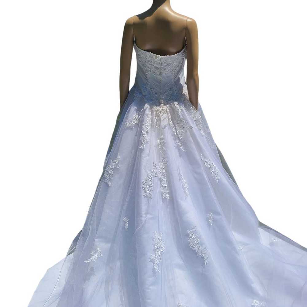 Alfred Angelo Cinderella wedding dress with veil … - image 5