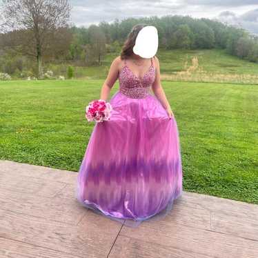 Pink & Purple Prom dress