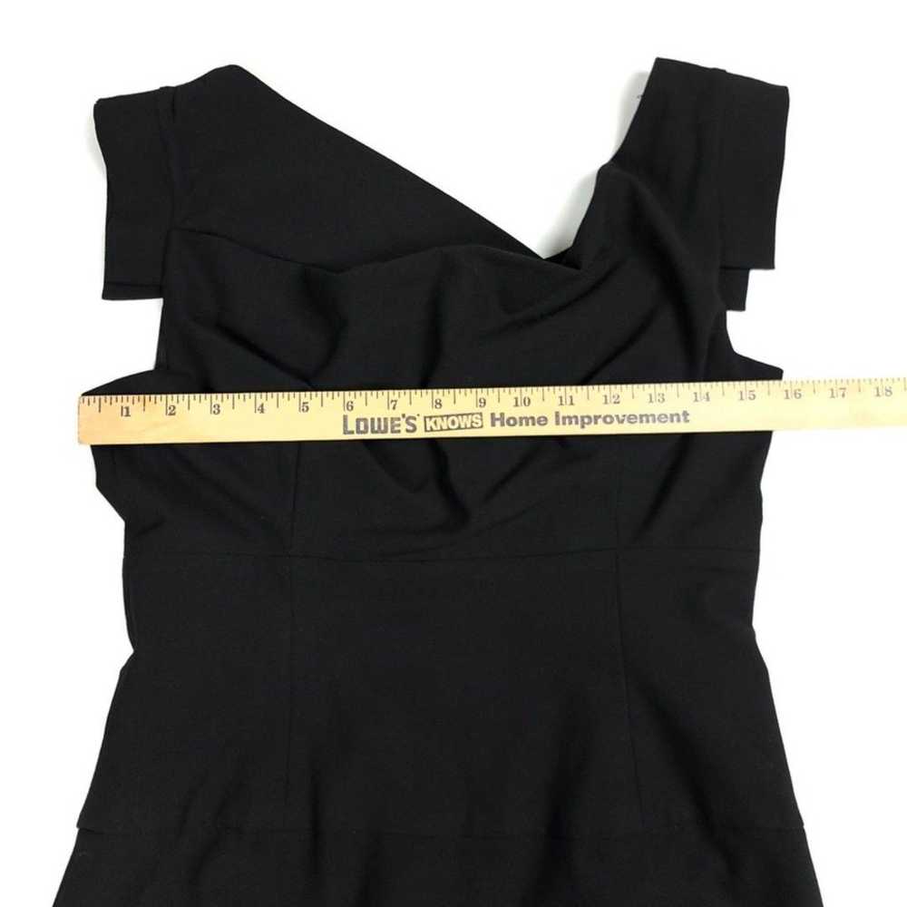 NEW Black Halo Jackie O Asymmetrical Sheath Dress… - image 2