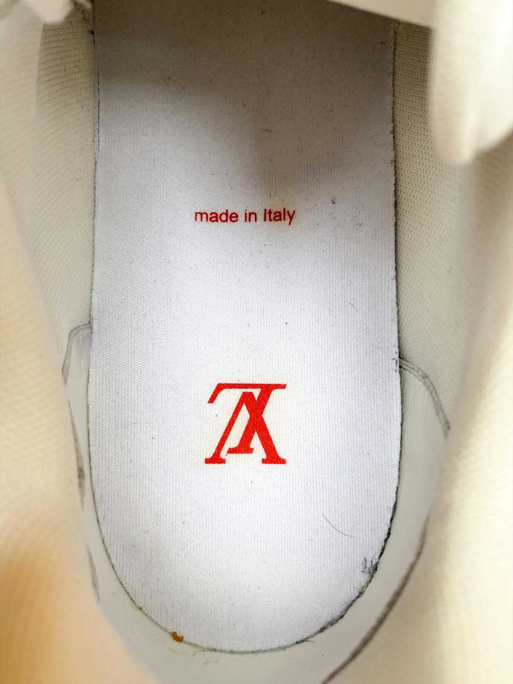Louis Vuitton Louis Vuitton White & Red Trainers - image 7