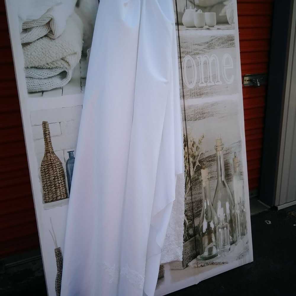 Wedding Gown Sz. M - image 7