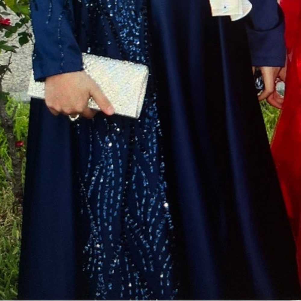 Beautiful Royal Blue Turkish Hijabi dress size M! - image 1