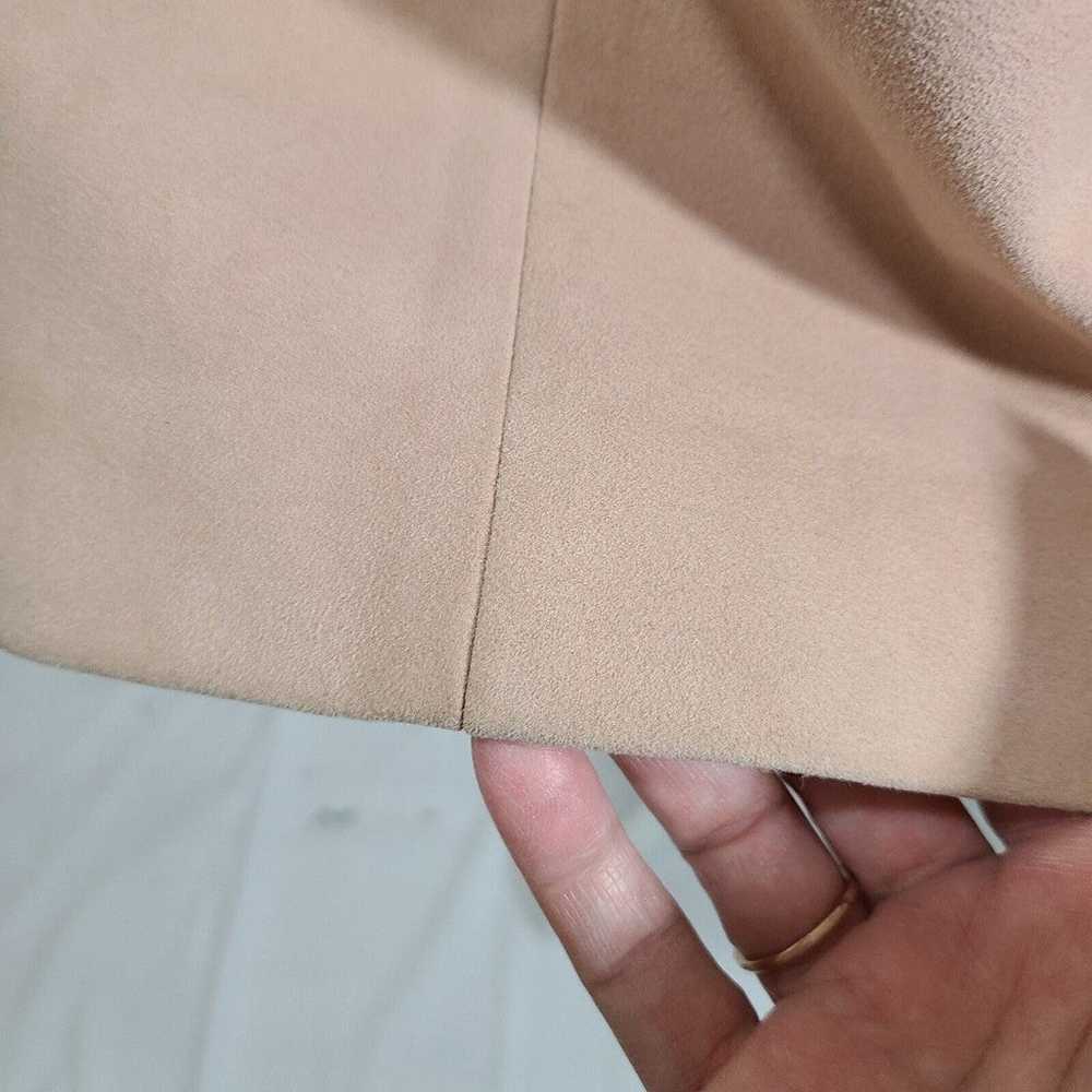Donald J Pliner Leather Dress 8 Pink Silk Lining … - image 12