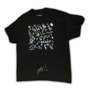 Streetwear Autographed Mr Beast 1,000,000 Subs Si… - image 1