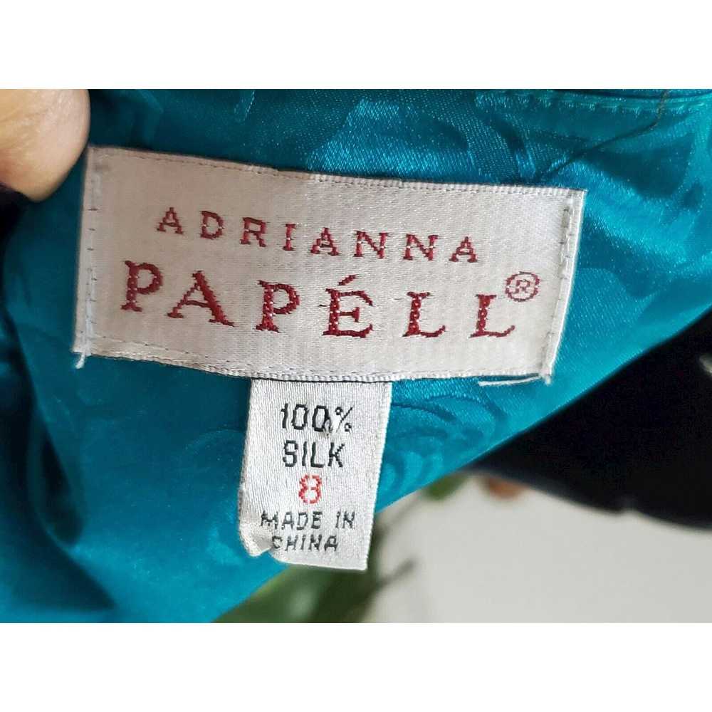 Adrianna Papell Vintage Adrianna Papell Floral Bl… - image 10