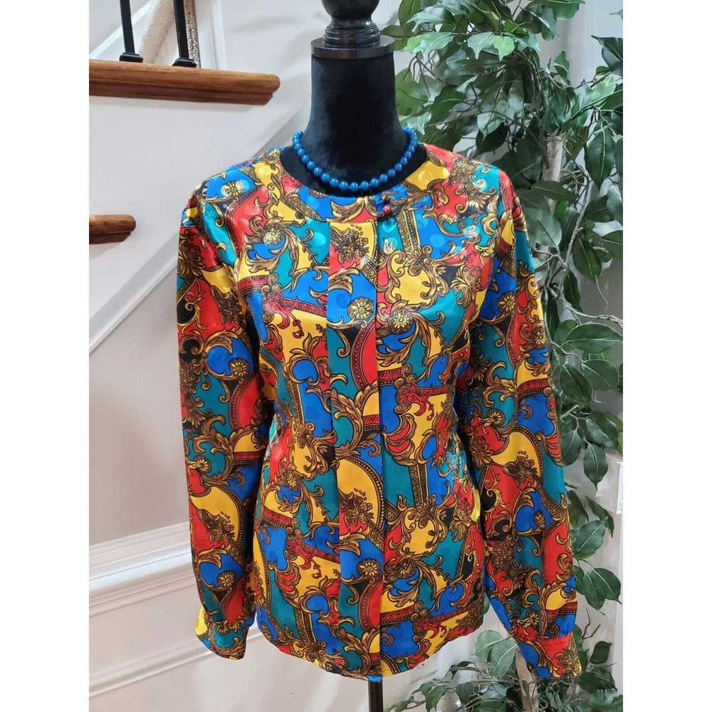 Other Vintage Laura & Layne Polyester Long Sleeve… - image 12