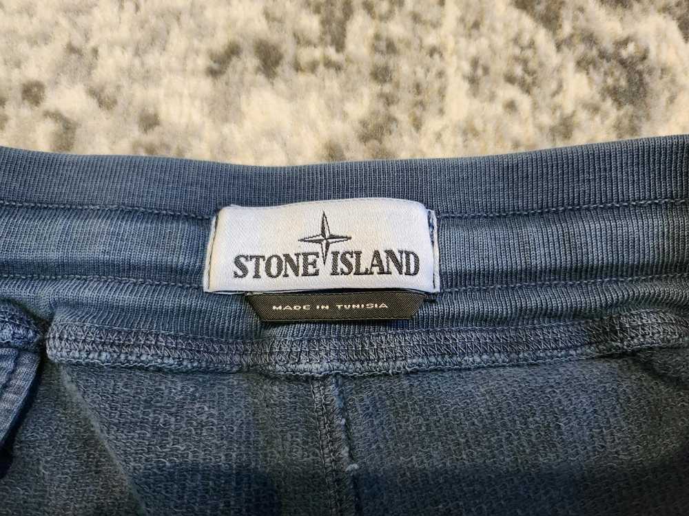 Stone Island × Vintage Stone Island Sweat Short B… - image 4
