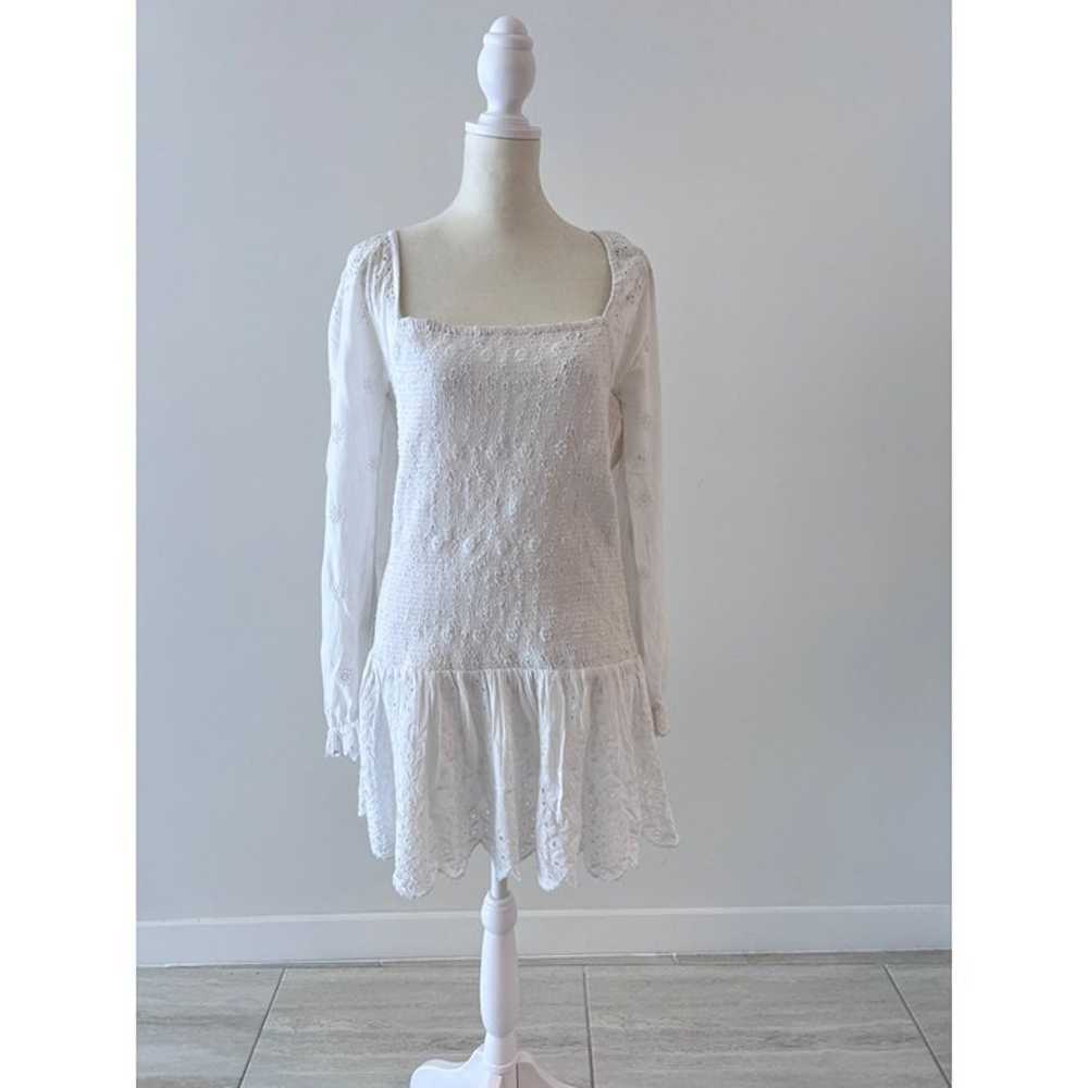 LOVESHACKFANCY Jayce Mini Dress size XL - image 1
