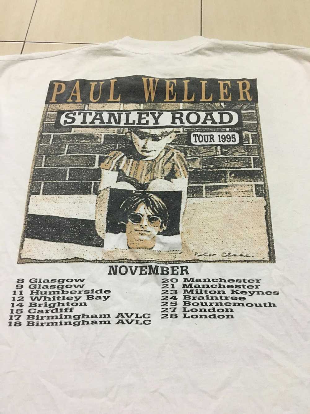 Band Tees × Vintage Rare Vintage Paul Weller 90s … - image 7