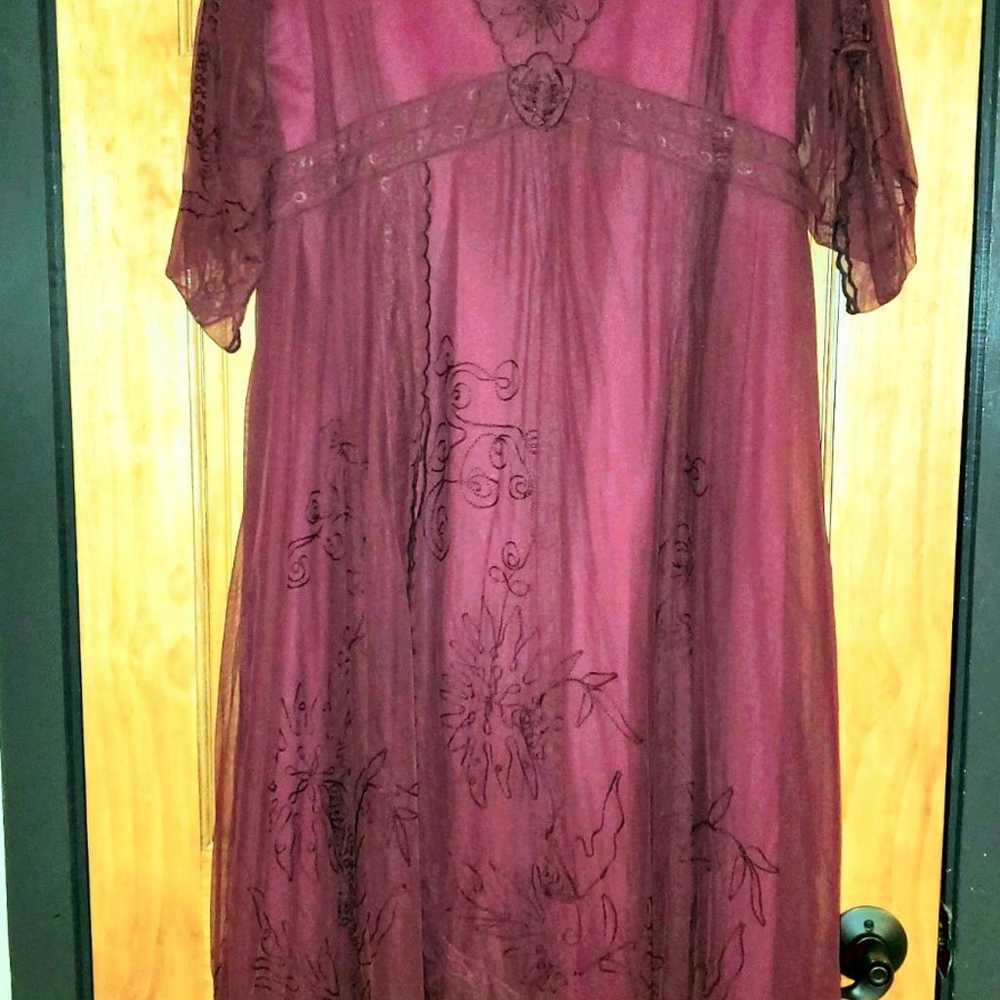 Nataya 40163 Downton Abbey Ruby Tea Party Dress S… - image 5