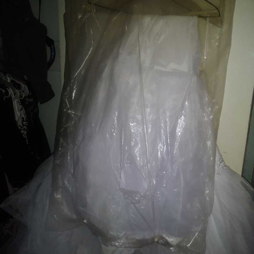 plus size wedding dress , and undercoat - image 2